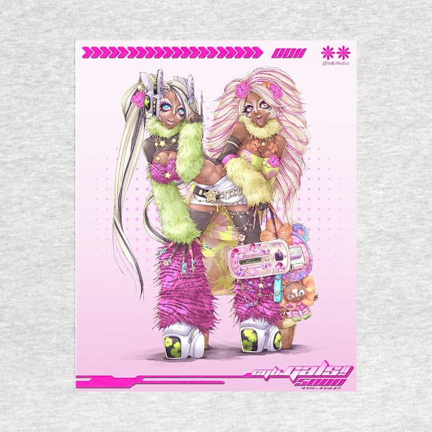 CYBER ☆ GAL 0011!! PINK see. by PURIPRADO